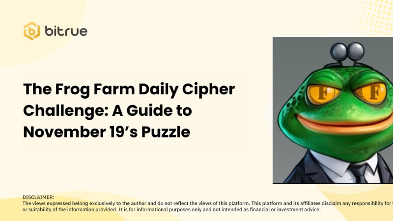 Frog Farm Daily Cipher